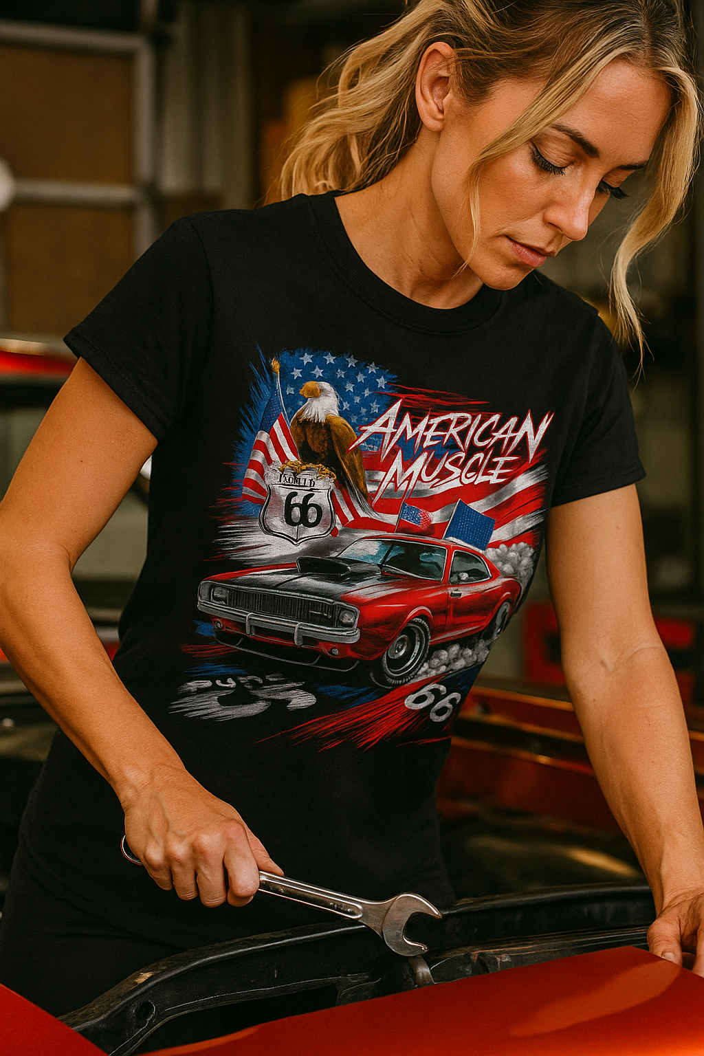 American Muscle – Stars, Stripes, and Street Burners